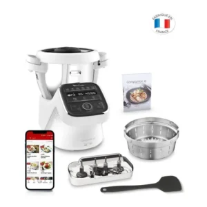 Robot Cuiseur Multifonction - MOULINEX - Companion XL - 12 Programmes Auto - Cuisson Vapeur