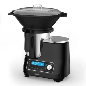 MOULINEX Clickchef Robot cuiseur multifonction compact, Panier vapeur, 5 programmes, 32 fonctions